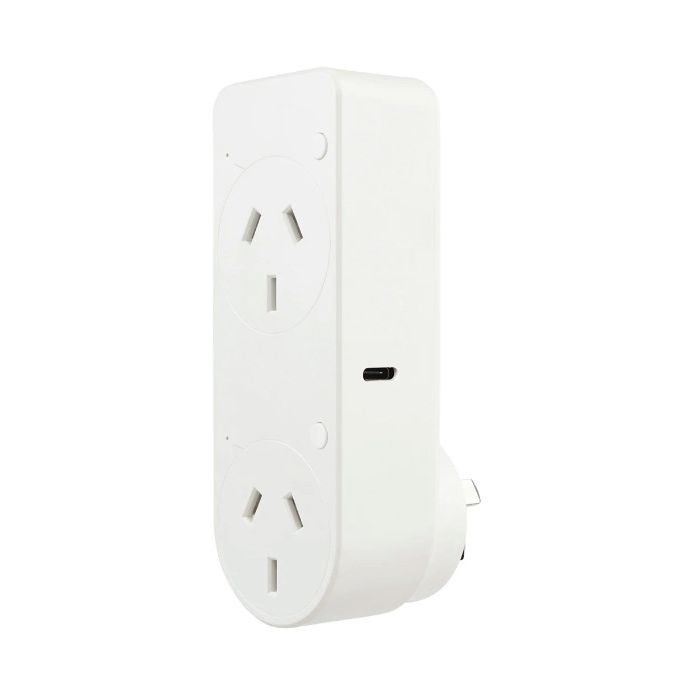 SMART CANNES WIFI DOUBLE ADAPTER WHITE - 21883/05
