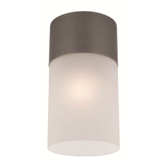 Mercator Lighting Anna DIY Batten Fix shade. Matt Frosted Glass with Pewter MA1071PWT
