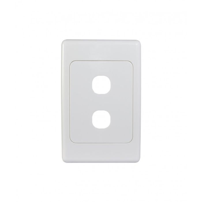 Cougar Switch Plate Vertical 2 Gang (COSWPV2G) GSM