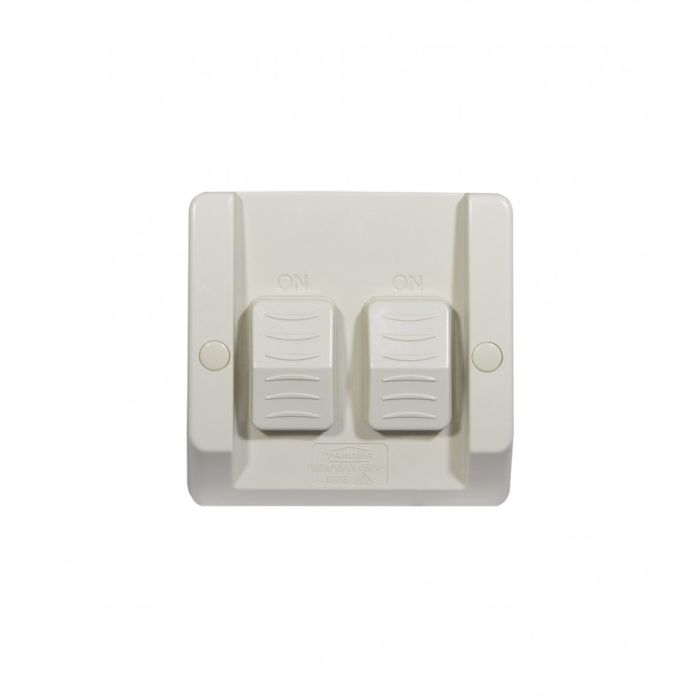 Hippo Double Outdoor Switch IP66 20A/16AX (HPSW2G) GSM