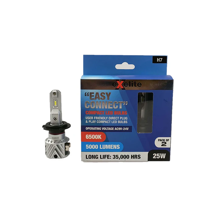 Easy Connect Direct Plug & Play Compact LED Globes EXECH7