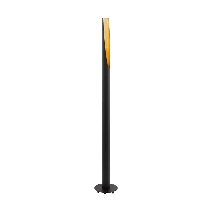 Barbotto 5W LED Floor Lamp Black & Gold / Warm White - 97584N