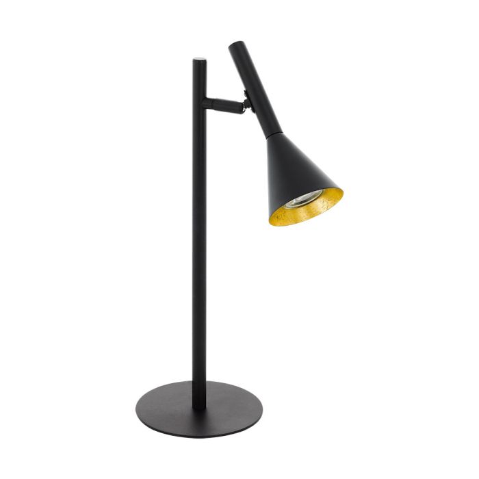 Cortaderas 5W LED Desk Lamp Black & Gold / Warm White - 97805N