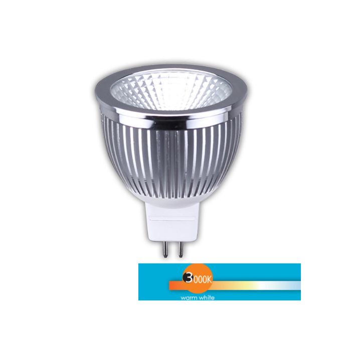 MR16 LED 12V 6W GU5.3 COB 3000K LUS20003