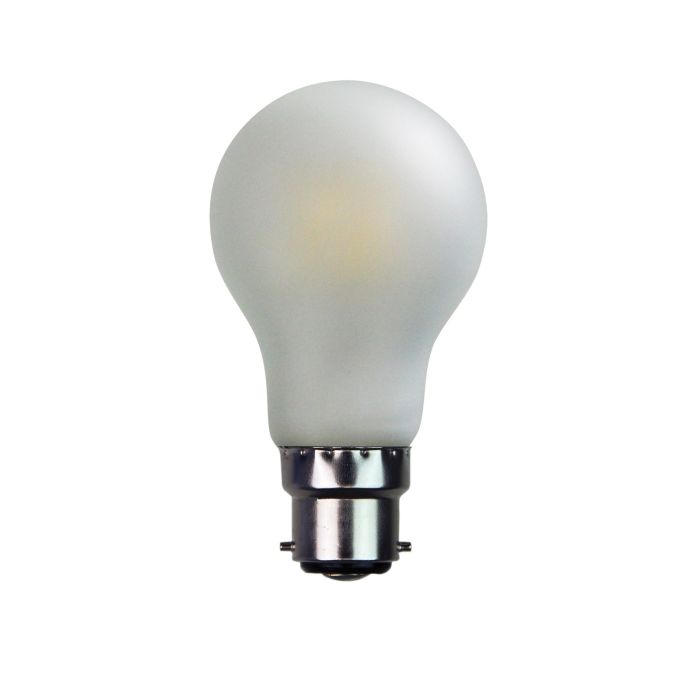 LED FROSTED Globe A60 DIMMABLE 6W B22 4000K - A-LED-21906140
