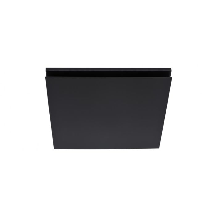 High Flow Matte Black Square Fascia to suit AIRBUS 200 body (PVPX200) ABGHF200MB-SQ Ventair