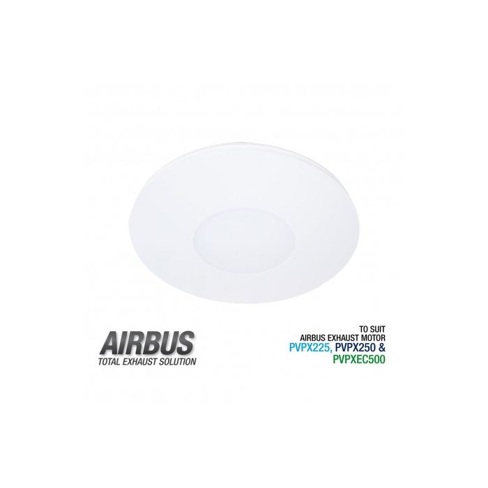 Airbus 250 High Flow White LED Fascia ABGHFLED250WH-RD
