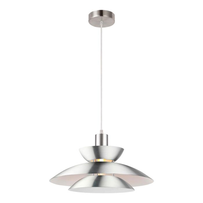 ALLEGRA-PDT PENDANT 1 X E27 240V SATIN CHROME 22703