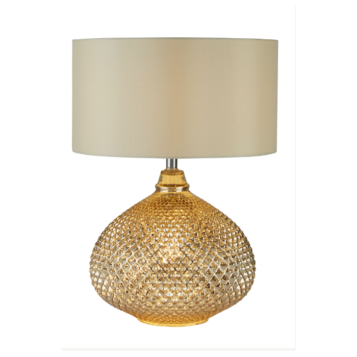 Textured Glass Table Lamp in GOLD AU5481-GO