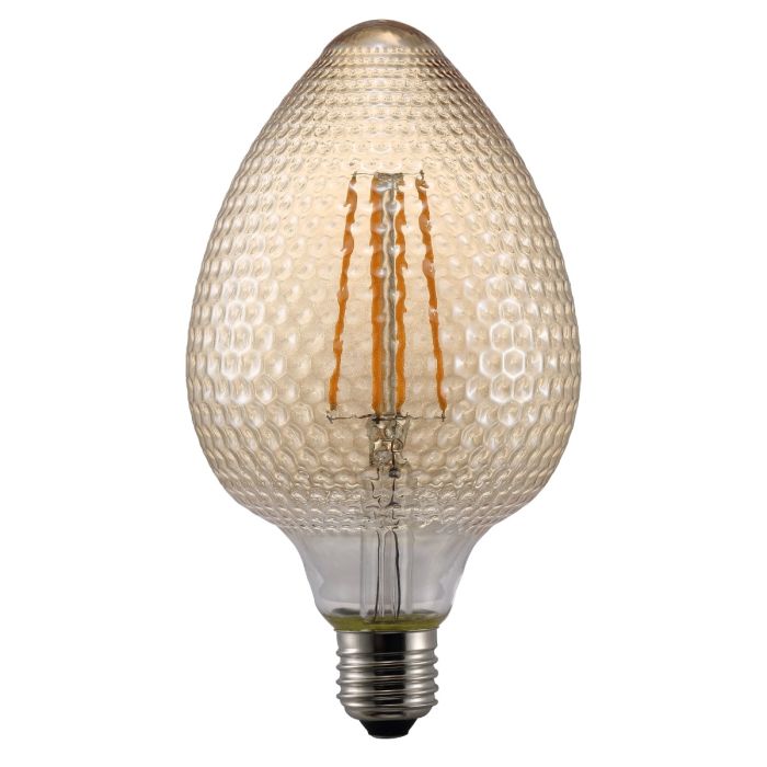 Deco E27 Nut Avra 2200 Kelvin 200 Lumen Light Bulb Amber-1430070