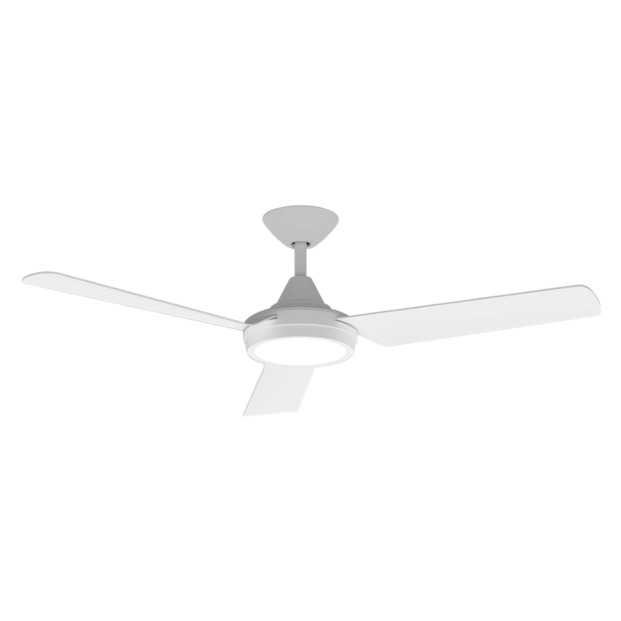 AXIS 3 BLADE 48" DC CEILING FAN WITH LED LIGHT WHITE 60031