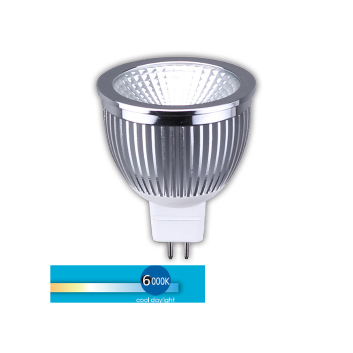 MR16 LED 12V 6W GU5.3 COB 6000K LUS20004