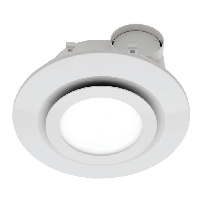 Starline LED Round Exhaust Fan with Light White - BE190ESPWH