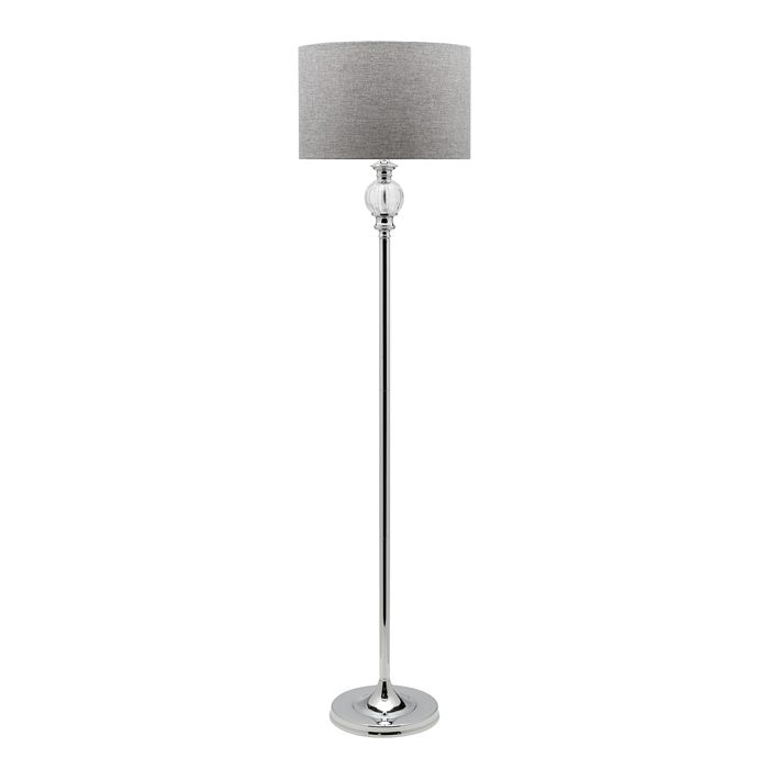 BEVERLY 1LIGHT FLOOR LAMP (BEVE1FL) DARK GREY COUGAR LIGHTING