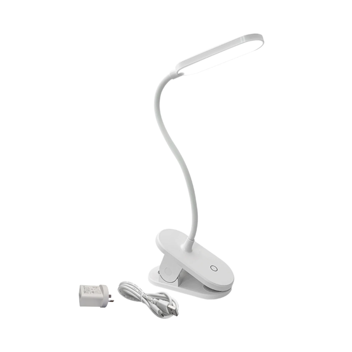 BUDDY: LED Rechargeable Portable Touch Clip Lamp- BUDDY