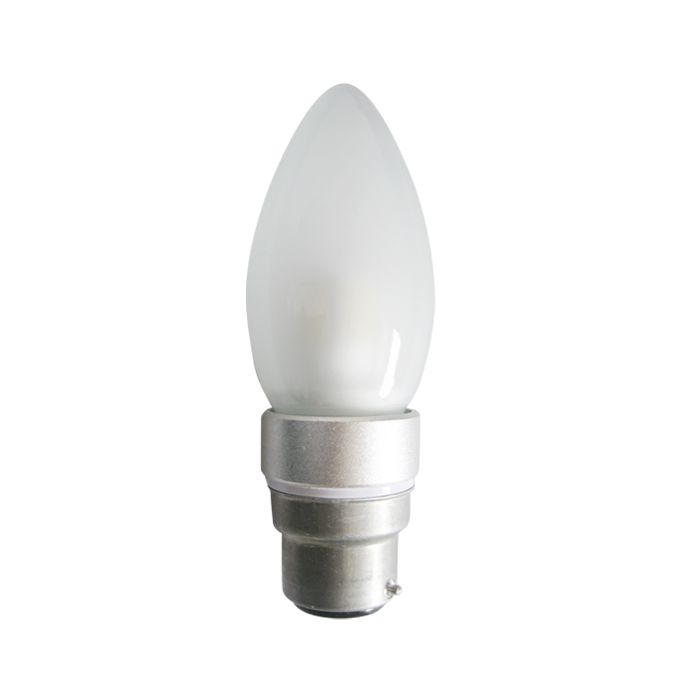 CLA LIGHTING 4W Candle LED GLOBE FROSTED SES NW 5000K CAN15