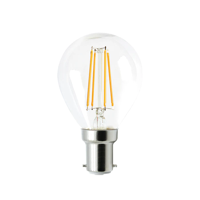  Fancy Round LED Filament Dimmable Globes (4W)- CF34DIM