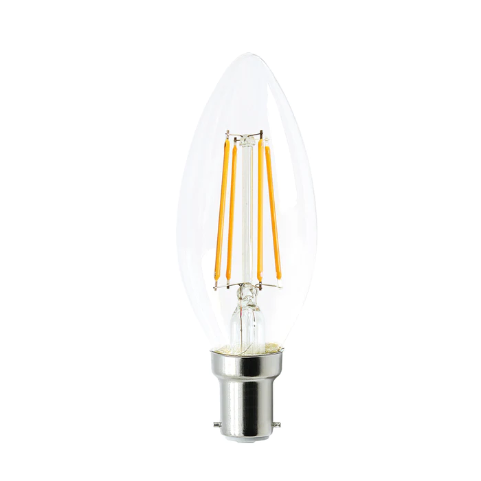 Candle LED Filament Dimmable Globes Clear Diffuser (4W)- CF42DIM