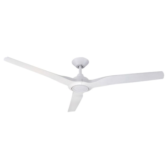Radical 2 60" 15W LED Dimmable DC Ceiling Fan White / Tri-Colour - DC2440