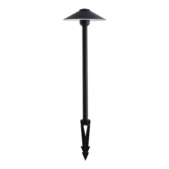 DUSK 450MM MEDIUM LED BI-PIN 12V PATH LIGHT  BLACK 19109