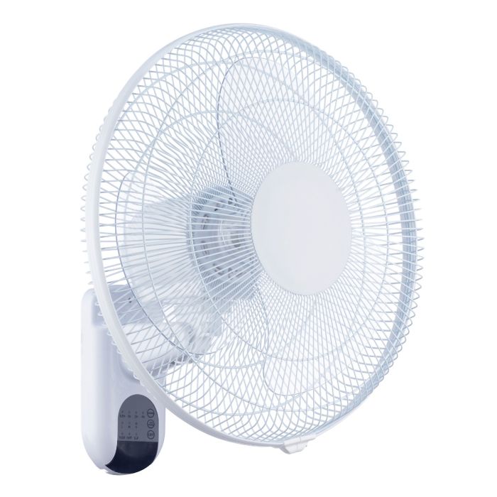 Ivan 40cm Wall Fan White With Remote Control - FF92316WH