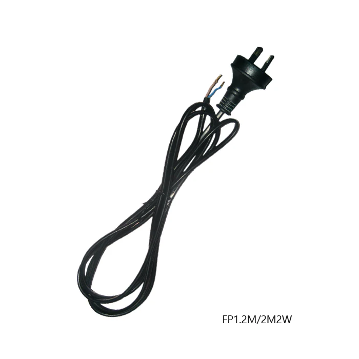  Flex & Plug Black 1.2m 2 wire FP1.2M2W