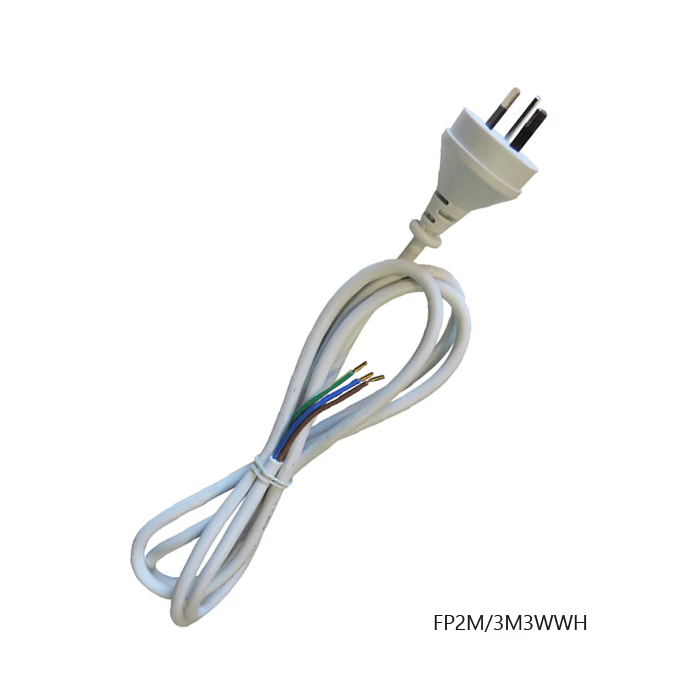  Flex & Plug Black 2m 3 wire FP2M3WWH