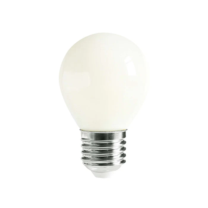 Fancy Round LED Filament Dimmable Frosted Globes FR43D