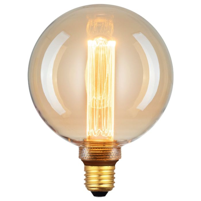 G125 E27 Vintage Decorative LED Globe- 9E27LED24