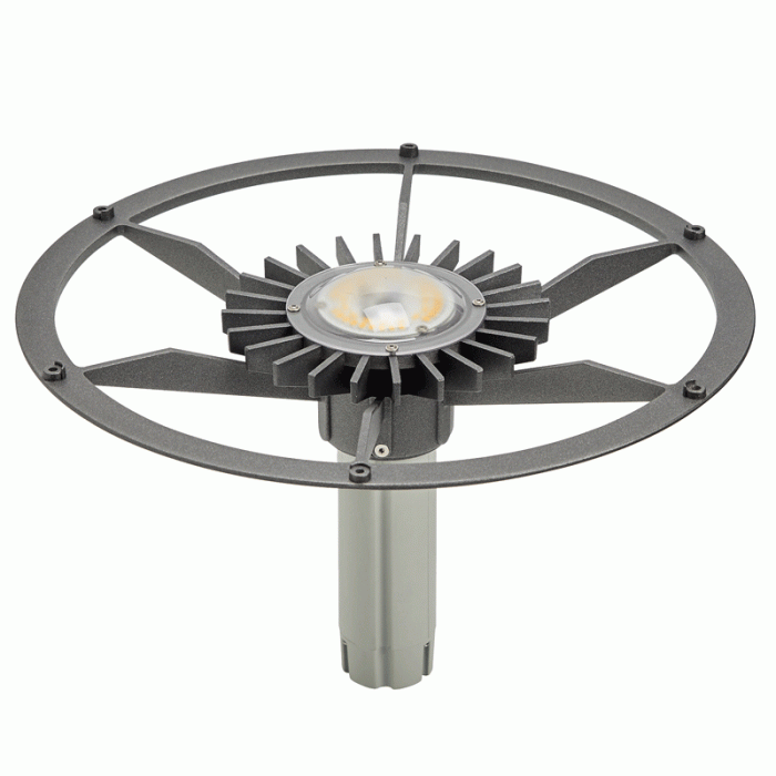 Goccia Idea Lamp Head LED Charcoal 17W GI5536-CC Superlux