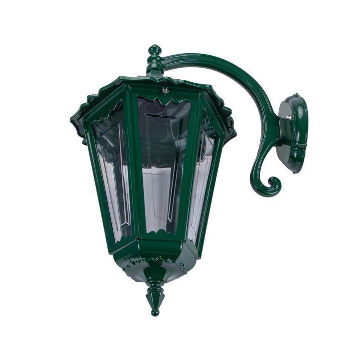 CHESTER-LARGE WALL BRACKET C-ARM DOWN B22 Green - 15106