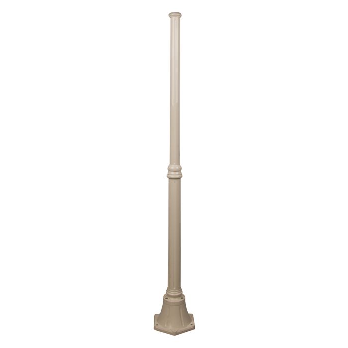 Turin 1.57 Meter Tall Base Exterior Post Beige - 16045	