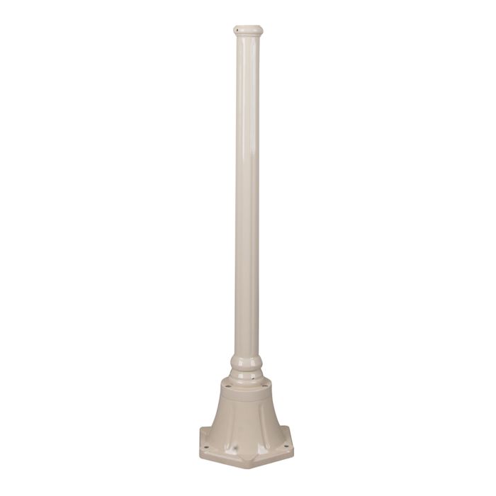 Turin 950mm Tall Base Exterior Post Beige - 16051