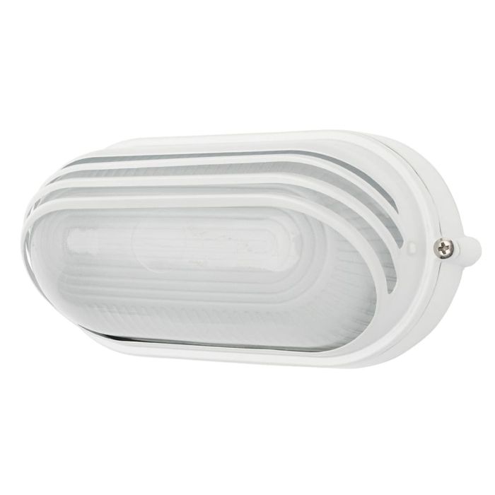 ESSEX LED LOUVERED OVAL BUNKER-WHITE - 19930/05