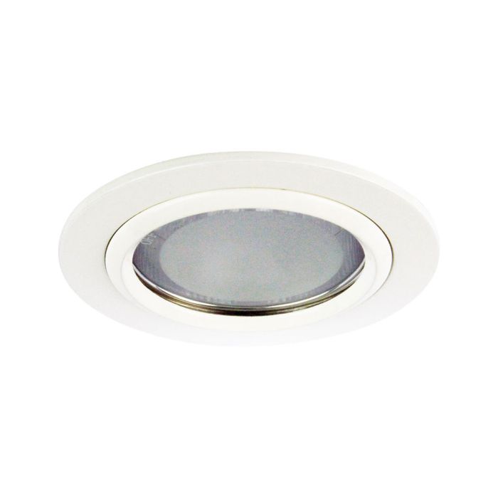 VIDA 120 ROUND glass covered DOWNLIGHT WHITE LF4593WH