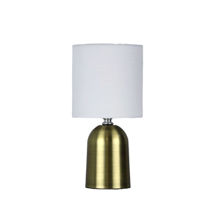 ESPEN TOUCH LAMP ANTIQUE BRASS ON/OFF - LF9207AB