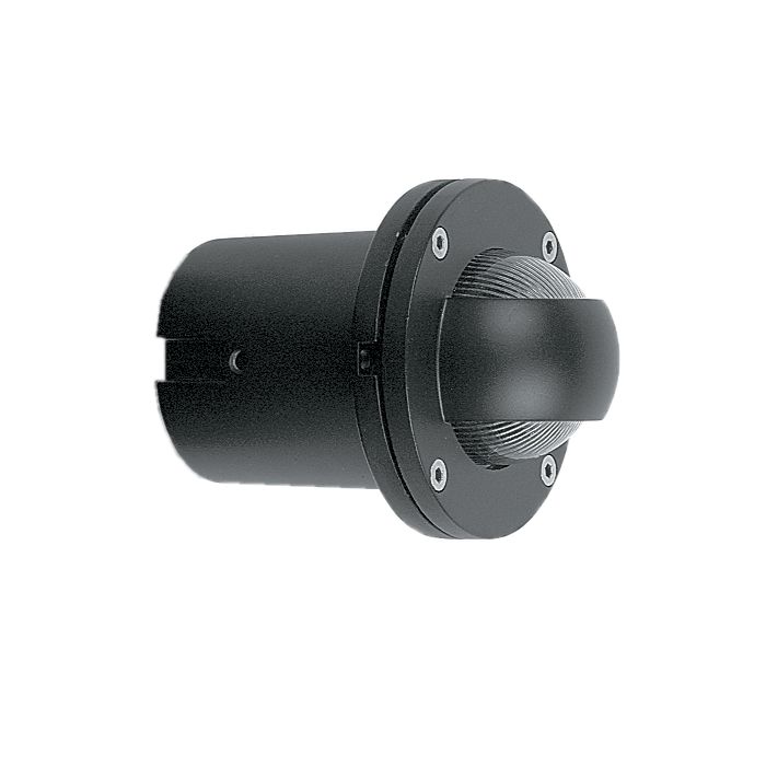 Halogen Recessed,Wall and Inground Black, Silver/Grey 35W LL1015-BL Superlux
