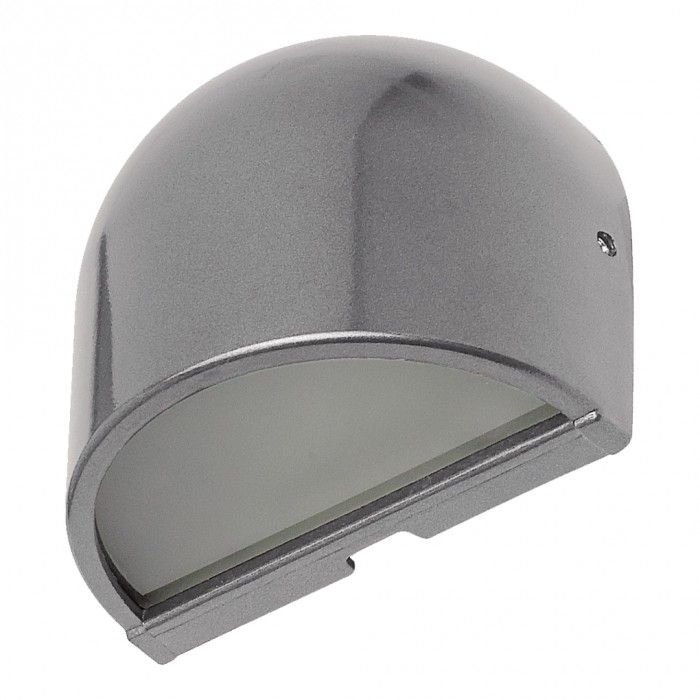 LED Bell Wall Light IP54 Silver/Grey, Copper, Charcoal 1.5W LLED3030-SI Superlux