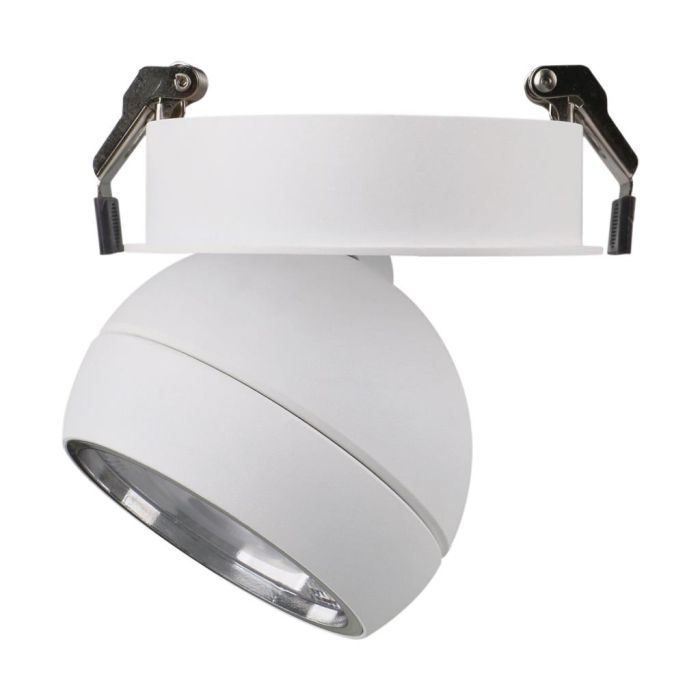 MOON 6/9W 240V TRIO RECESSED CEILING LIGHT FLOOD WHITE 22805