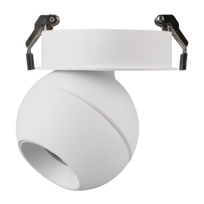 MOON 6/9W 240V TRIO RECESSED CEILING LIGHT TUBE WHITE 22811