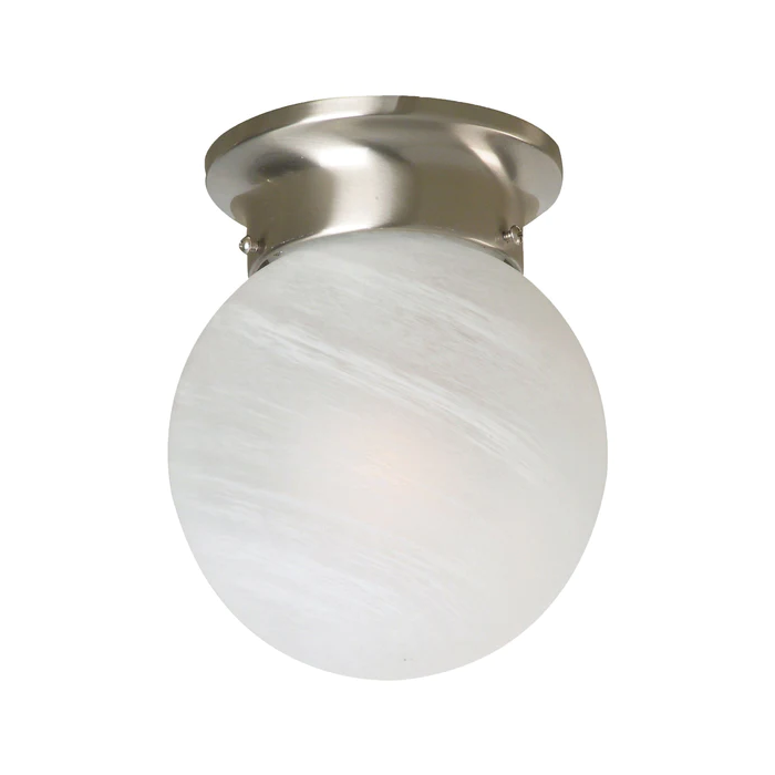 Murano DIY Shade(MA906W-SN) Satin Nickel with Clear Glass Mercator Lighting