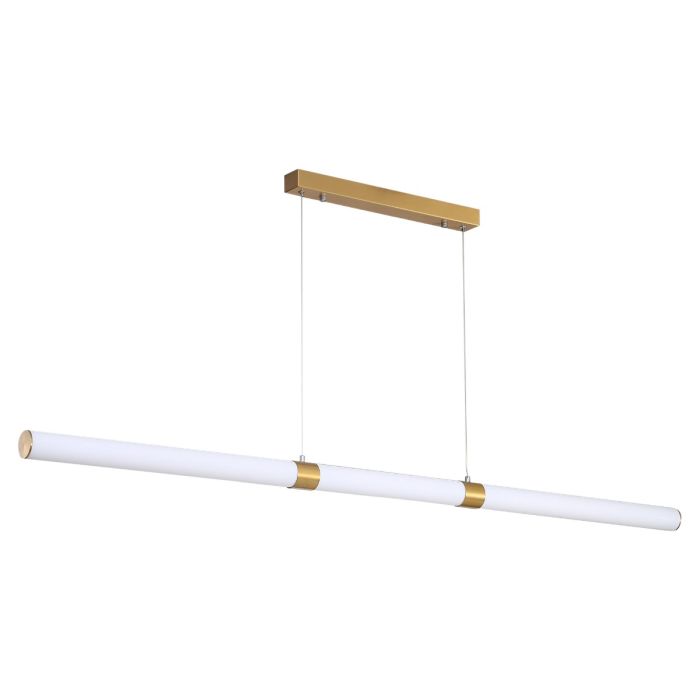 KALLITA.150 CTS LED PENDANT SATIN BRASS OL60660/150SB