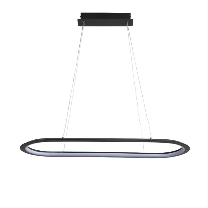 OVALE CTS LED PENDANT WHITE OL60860/80BK