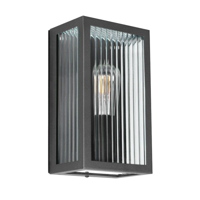 CHICAGO OUTDOOR WALL LIGHT BLACK OL7651BK