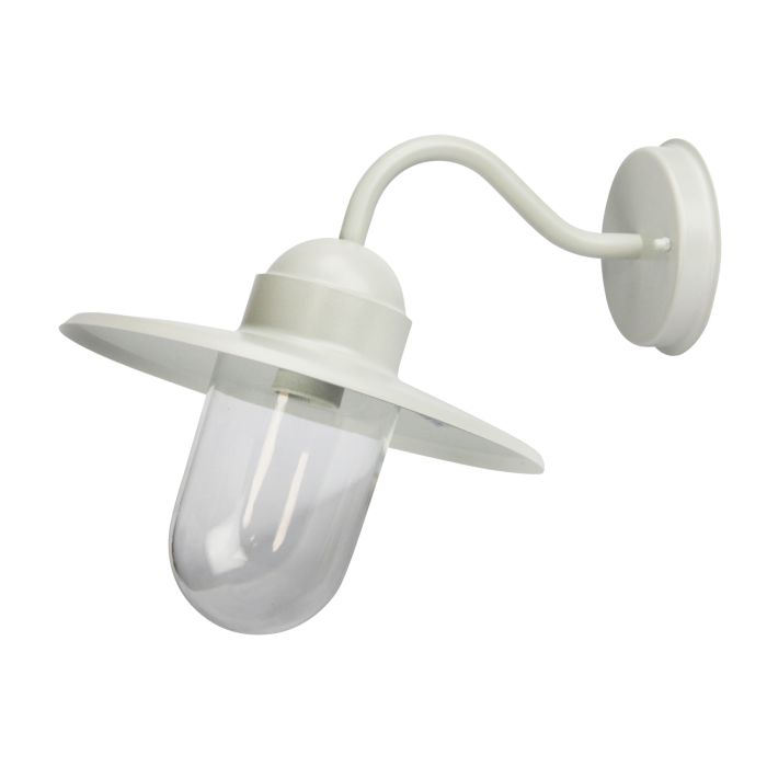 ALLEY OUTDOOR WALL LIGHT SANDY WHITE - OL7880WH