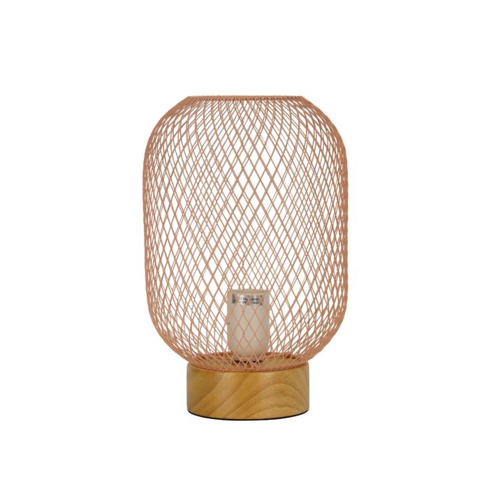 TILDA MESH TABLE LAMP PINK OL90130PK