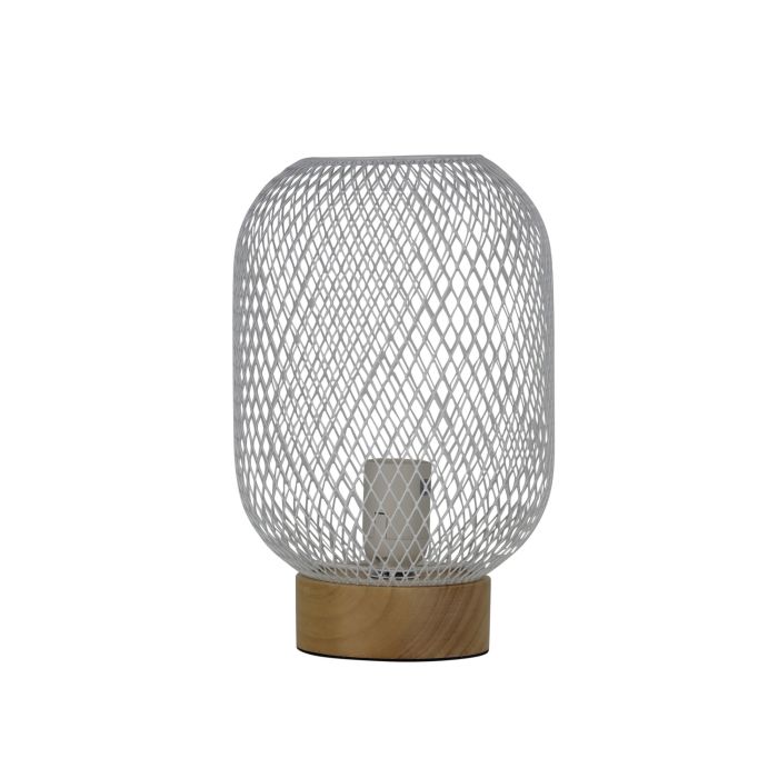 TILDA MESH TABLE LAMP WHITE - OL90130WH