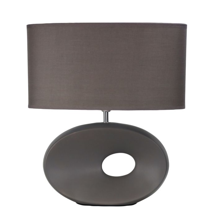 LOUISE COMPLETE TABLE LAMP GREY OL90153GY