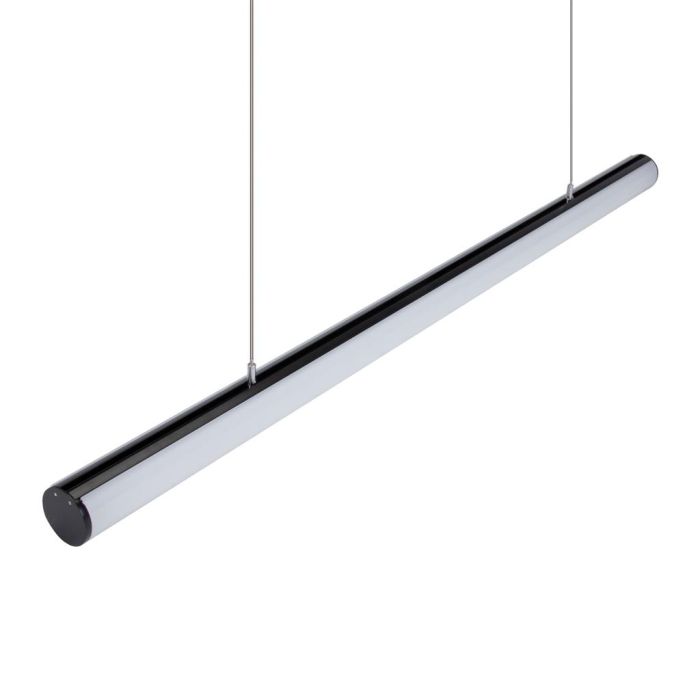 PIPE-60 LINEAR PENDANT 31W 240V 1.7M BLK 5000K 23132