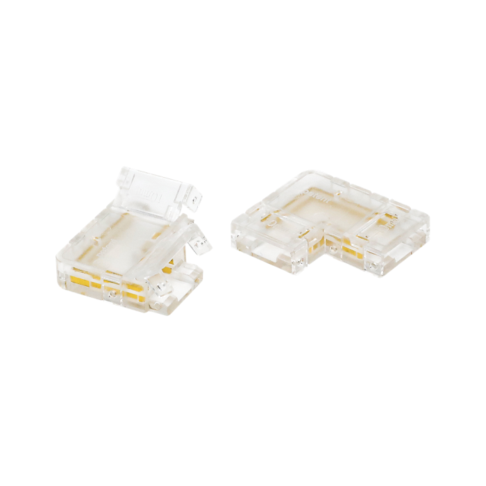 PLEX-COB L-SHAPE STRIP TO STRIP CONNECTOR 5 PACK CLEAR 23993